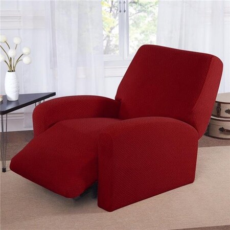 Madison Industries Madison MASON-LGRECL-BR Mason Large Recliner Slipcover; Brick MASON-LGRECL-BR